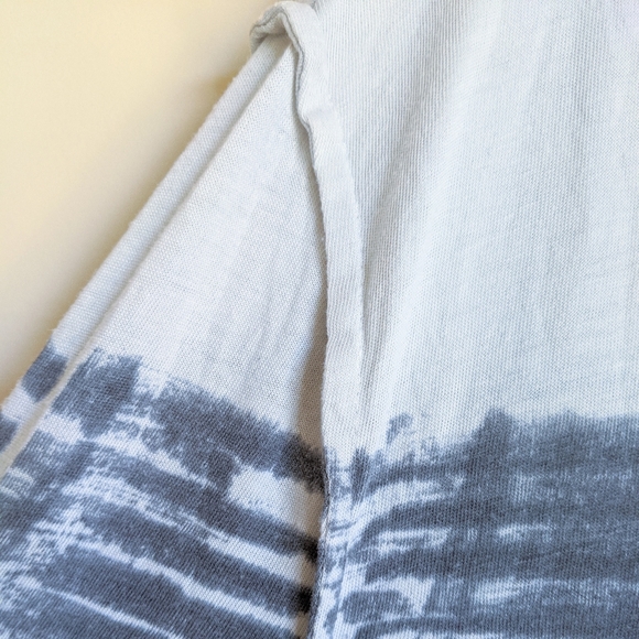 Raquel Allegra Painters Stripe Jersey Shirt Dress - Picture 2 of 13